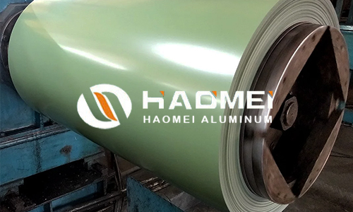 Light green 1050 color coated aluminum coil