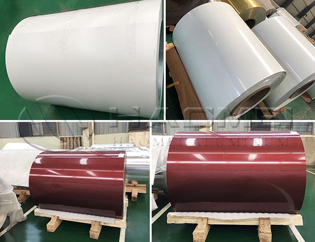 white aluminum coil stock